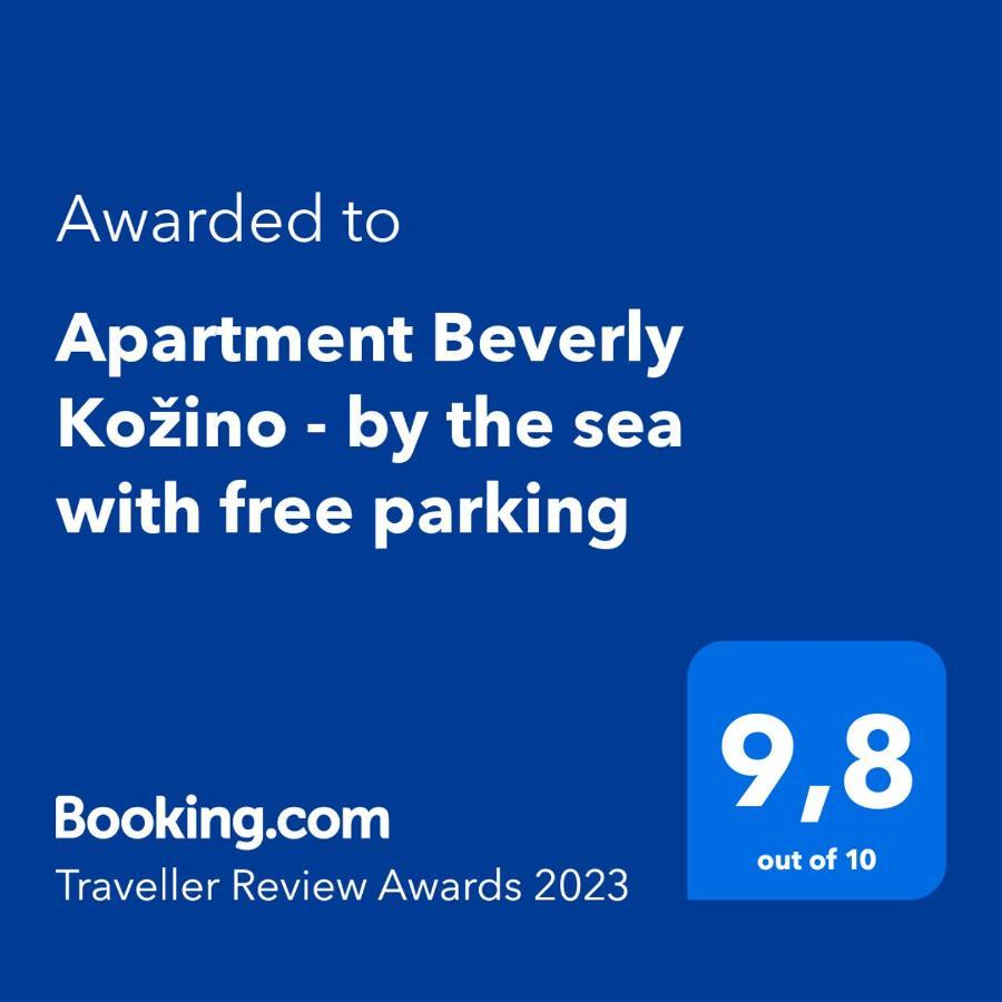 Apartment Beverly Kozino - By The Sea With Free Parking Exteriör bild
